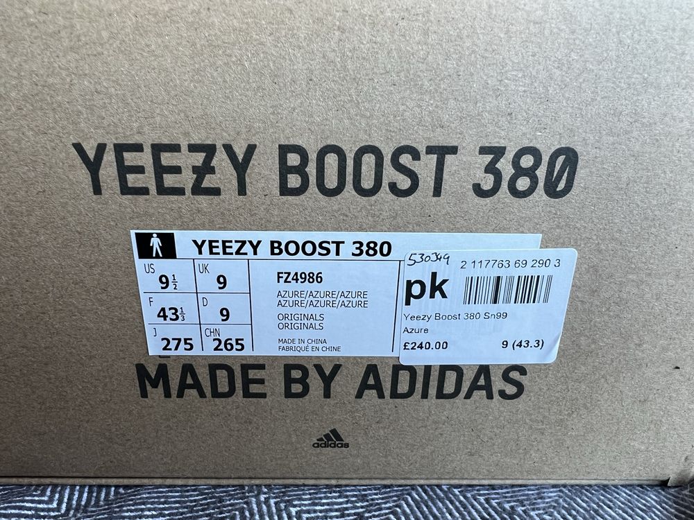 Adidas Yeezy Boost 380