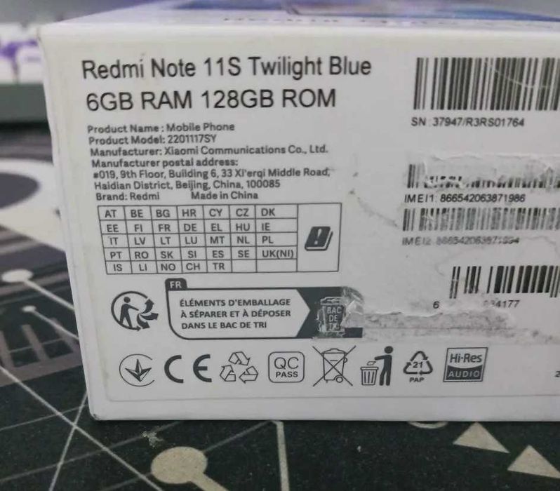 Xiaomi redmi note 11S