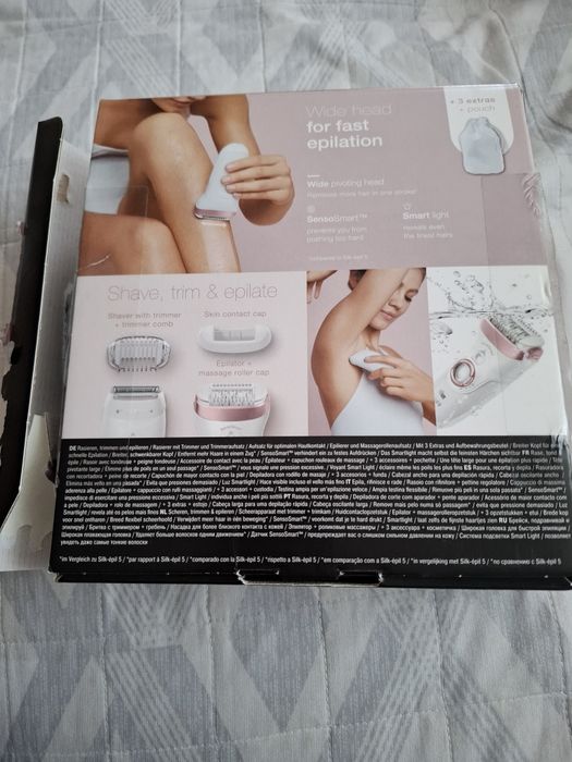 Епилатор braun silk-epil 9 wet and dry