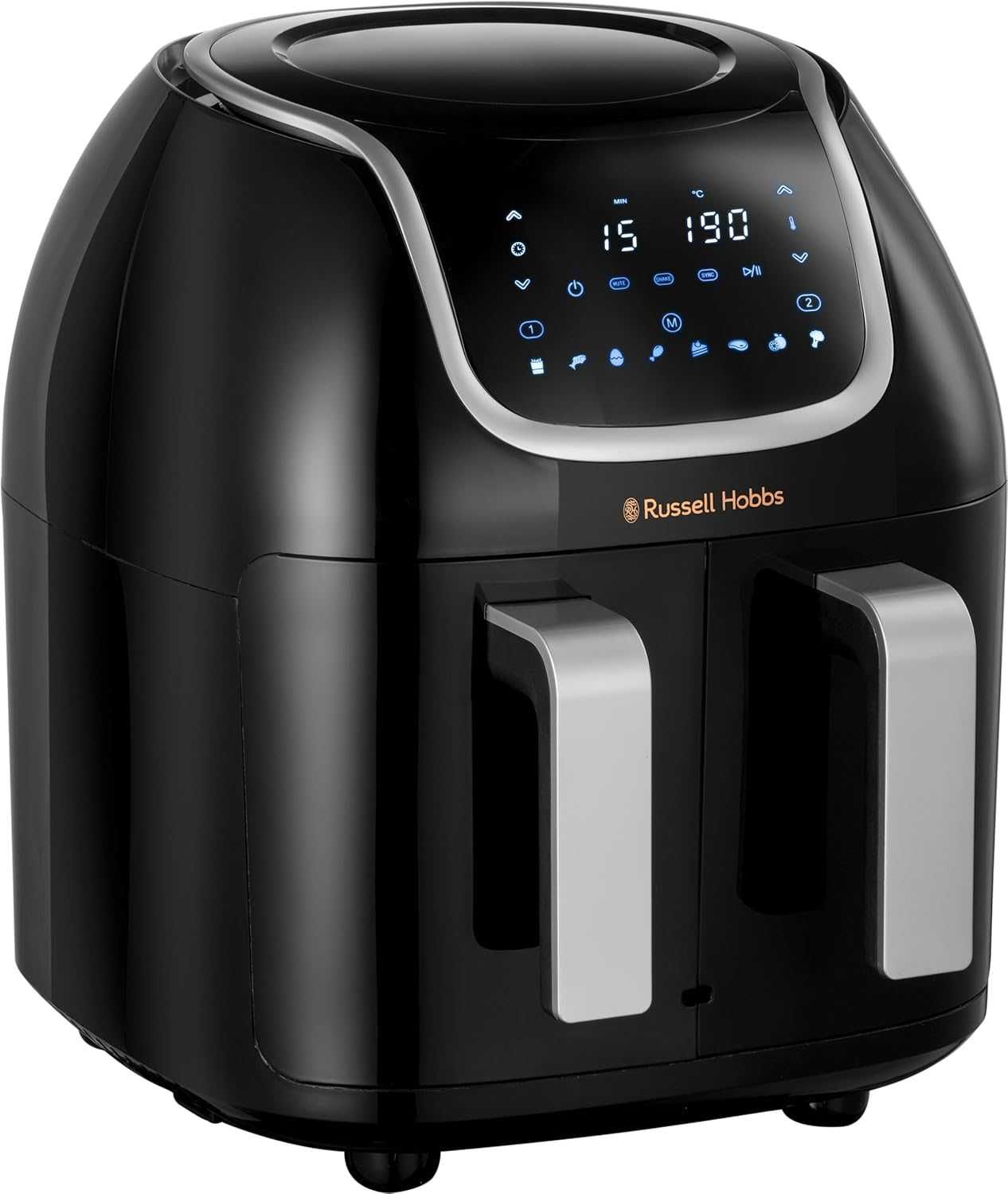 Russell Hobbs 27290 Snappi 8.5L/2x4.25L AirFryer, двойна кошница,1800W