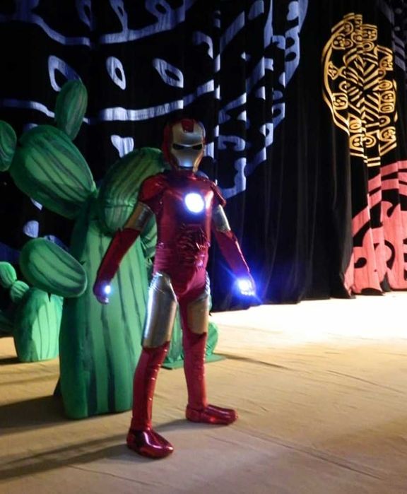 Новогодний костюм железный человек