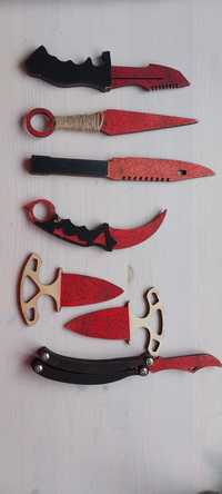 Коллекция ножей кровавая паутина каждый нож 650 тг тычки вместе