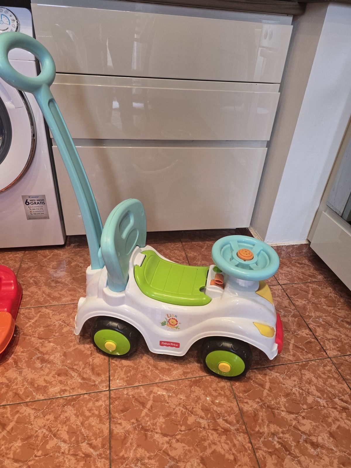 Fisher Price Фишър Прайс 4 в 1 кола за бутане