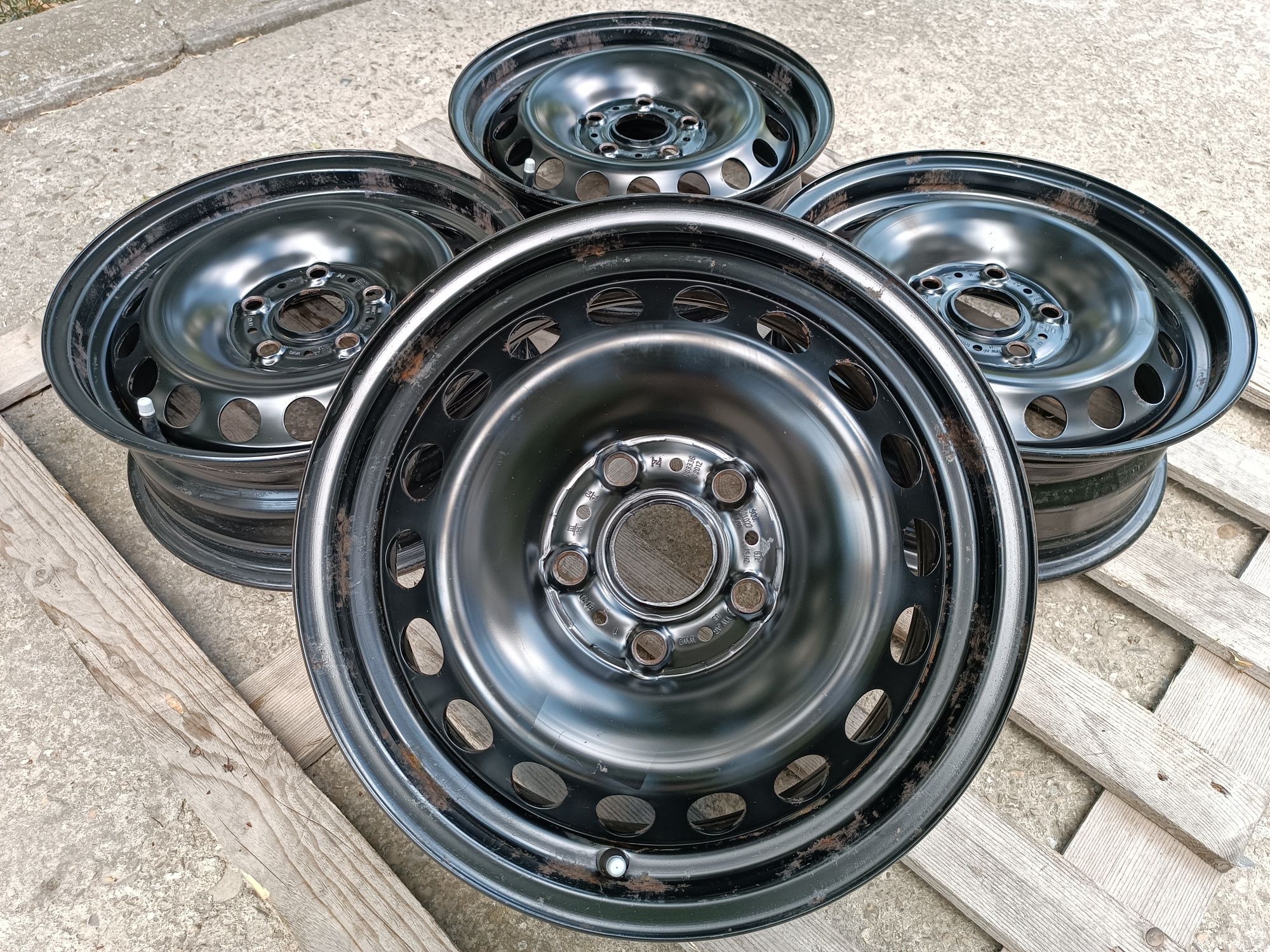 Железни джанти 15ки 5х112 VW, Audi, Seat, Skoda