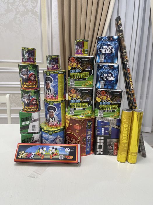 Салюты , фейрверки на разный бюджет!