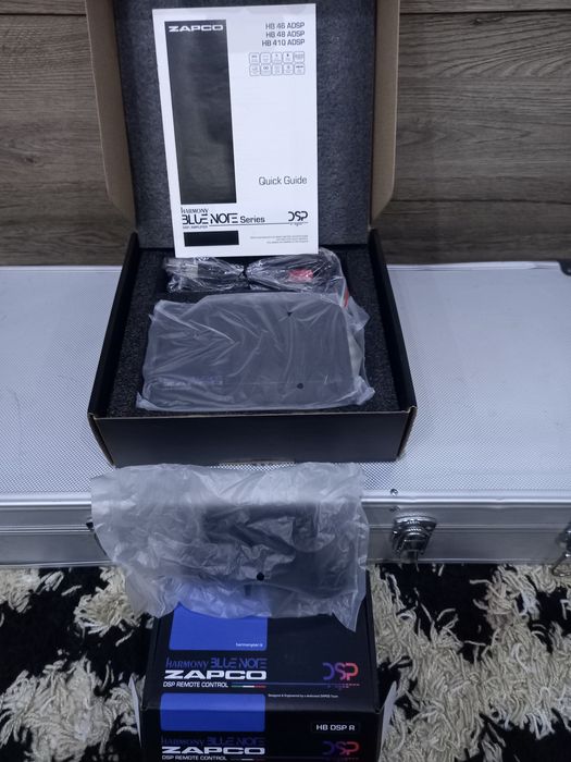 Звуков Процесор DSP ZAPCO HB410ADSP +DRC_Чисто Нов !!!