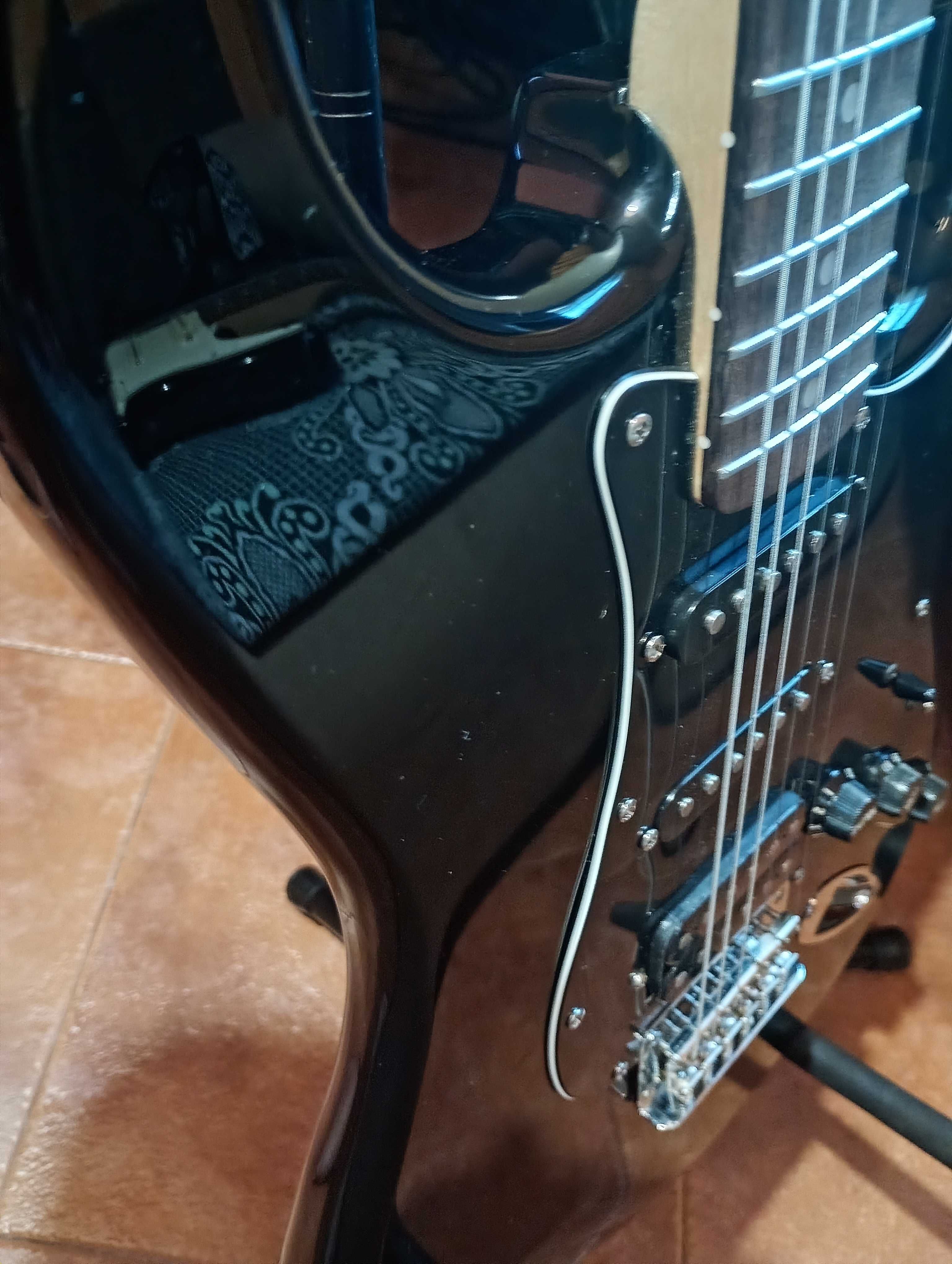 Fender Stratocaster model hardtail