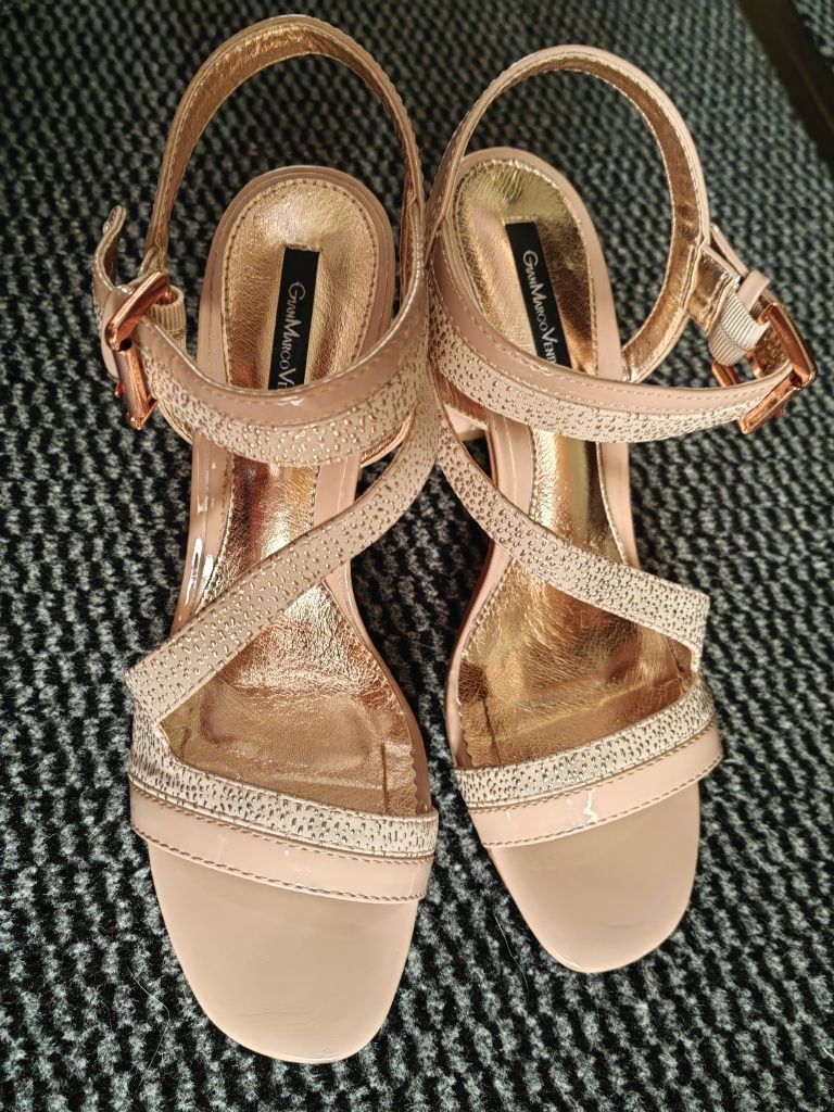 Sandale dama toc înalt nr 39