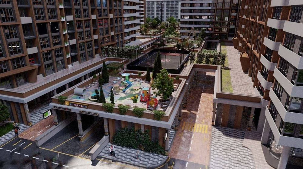 Продаётся 2-х комнатная квартира в ЖК Bobur Residence 42м2