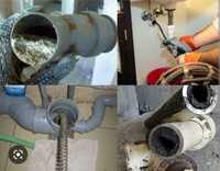 Прочистка канализации Чистка труб и кухния  ванны замена сместител