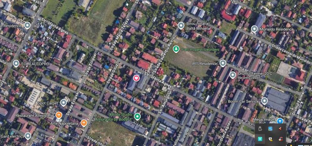 Inchiriez loc parcare Popesti Leordeni - str. Sfanta Agnes