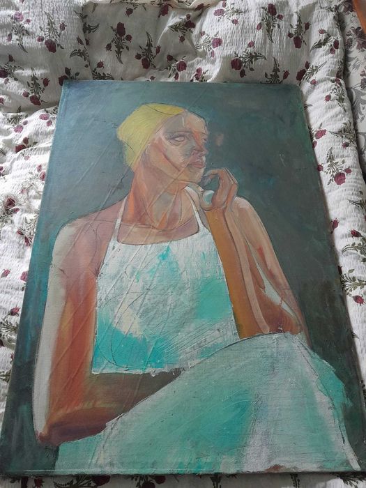 Tablou Siderurgista 70 *100 cm Adrian Dumitru - 750 Ron