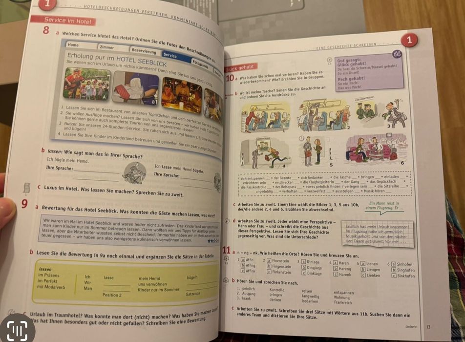 Manual germană nivel B1 Netzwerk Kursbuch cu CD