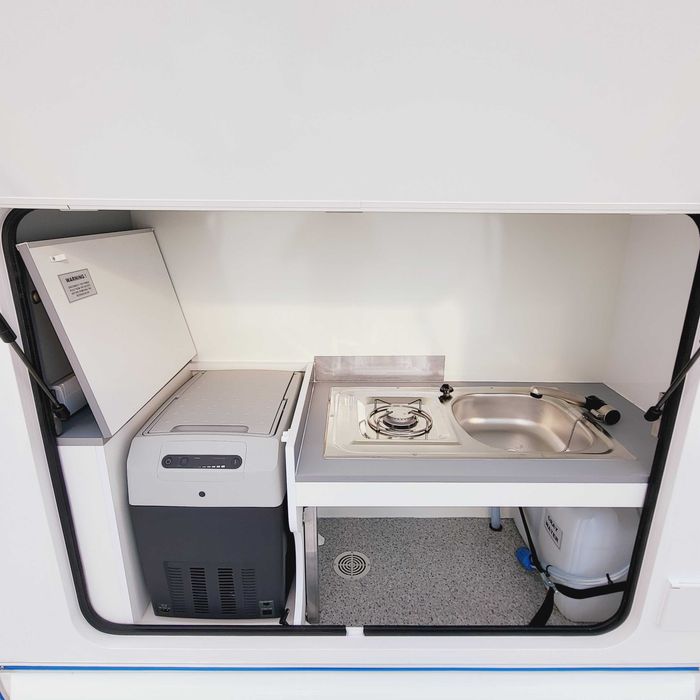 Mini rulota Tomplan Mini Tommy 750kg * sistem de franare