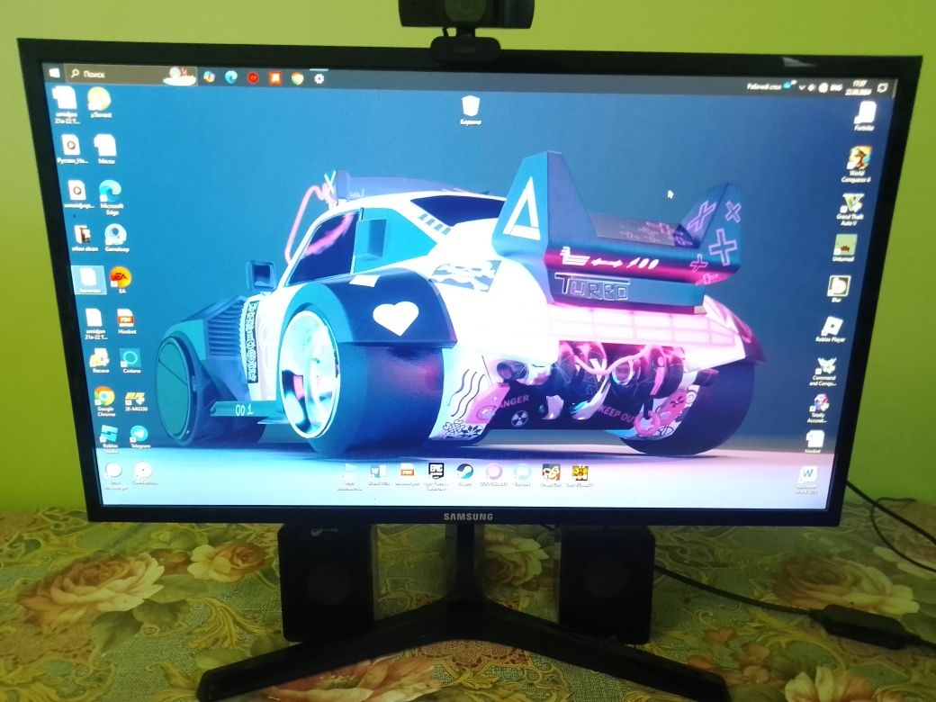 PC i3 9100/rx550 4gb/DRR4 8GB OZU/1 TB HDD/120 GB SSD