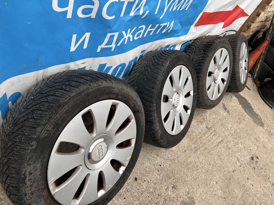 16 5х112 джанти със зимни гуми