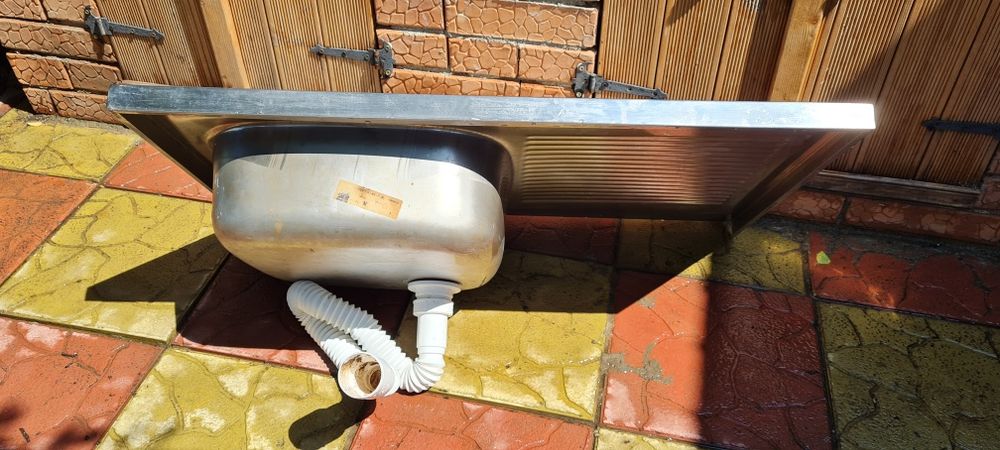 Vand chiuveta inox 80/50/15 cm