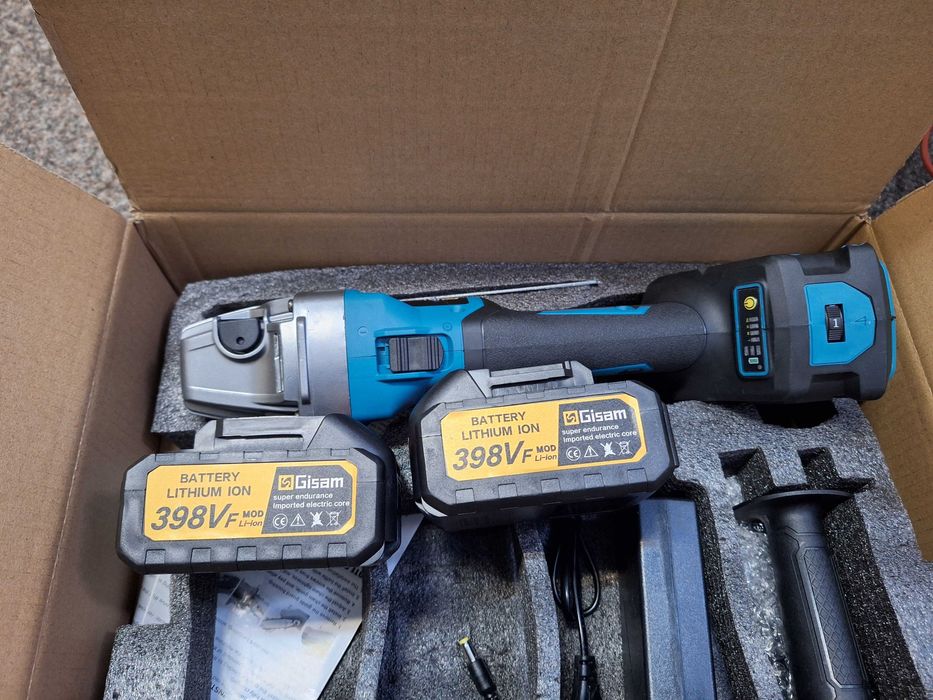 Polizor unghiular (flex)125mm pe acumulator