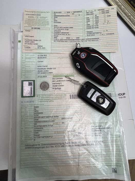 BMW 520D Manual 2015