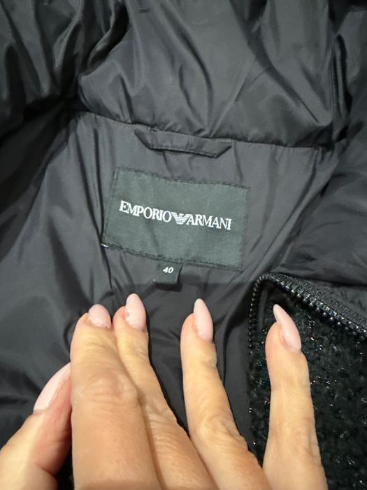 Дамско пухено яке EMPORIO ARMANI