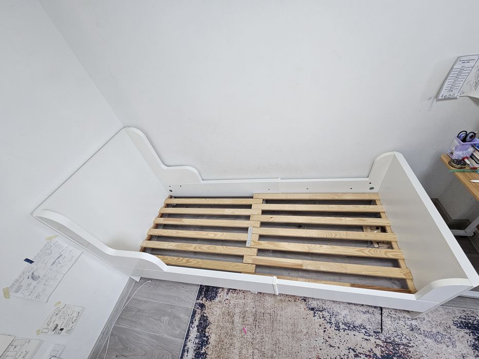 Pat extensibil alb pt  copii