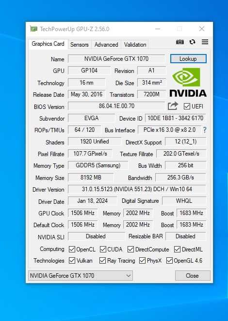 PC-Ryzen3-2200G/GTX1070-8gb/FE/16gbddr4-2666/NVMESamsung512gb/SSD128gb