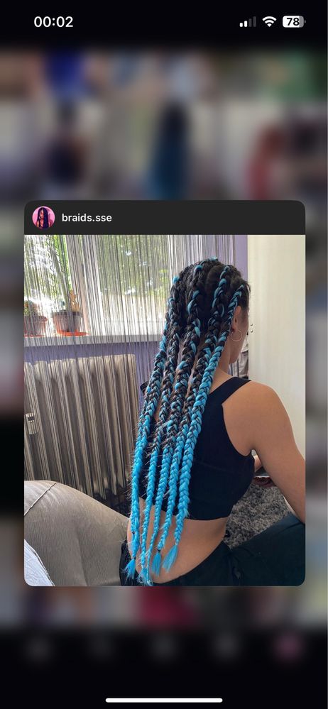 Imperituri box braids/cornrows si pentru festival