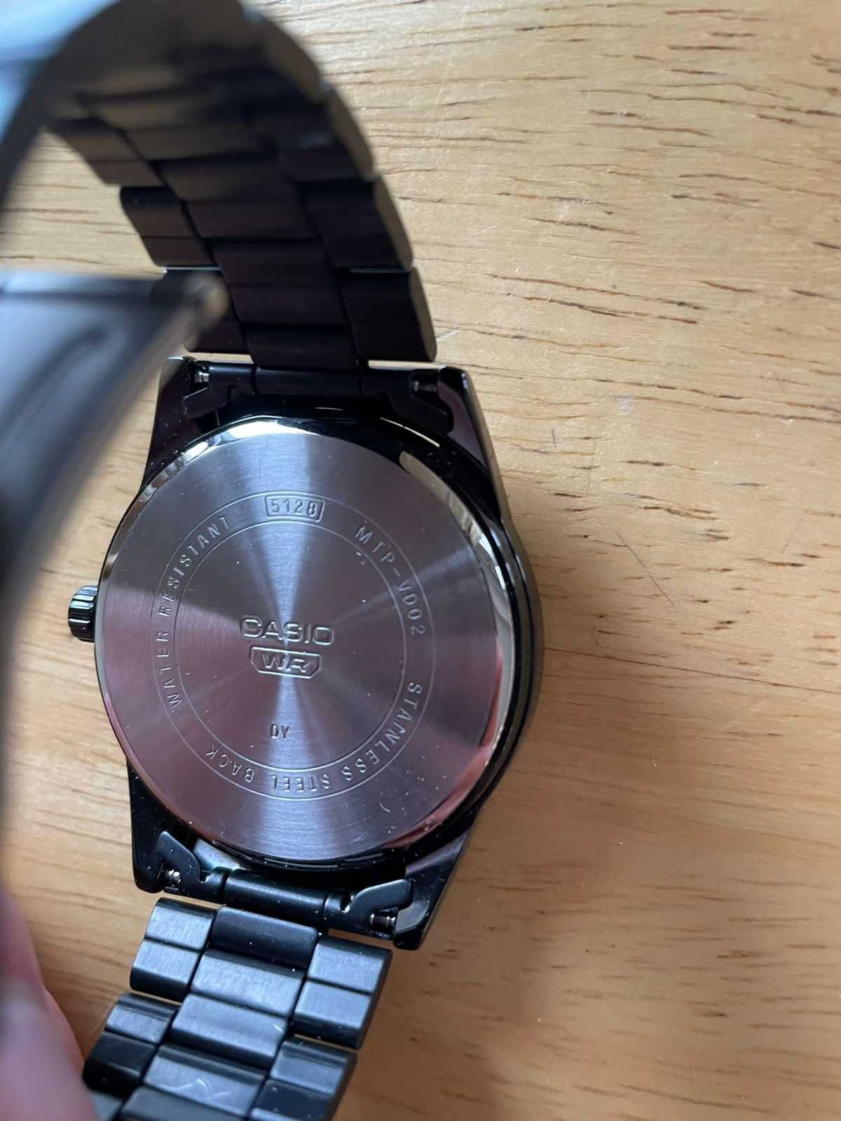 Часы Casio original black. Водонепроницаемые.