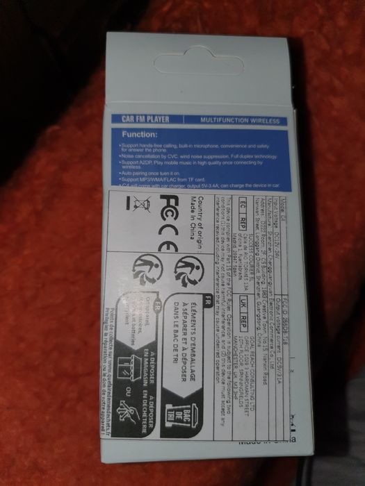 Vand Transmițător FM Mp3 Player nou