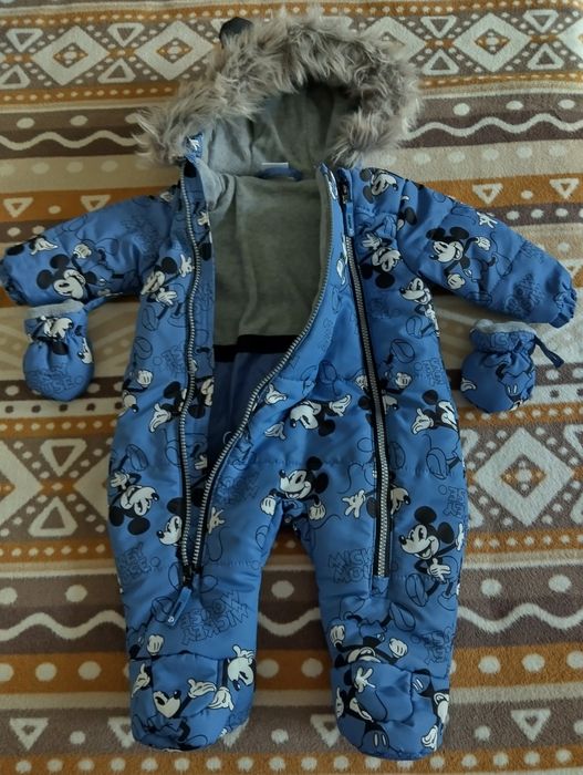 Combinezoane iarnă bebe Nr 68 -2 bucăți