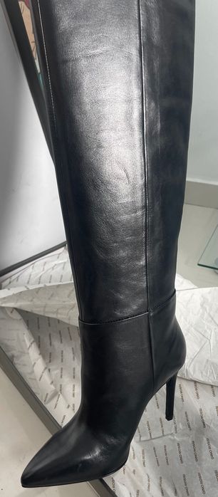 Cizme lungi piele naturală