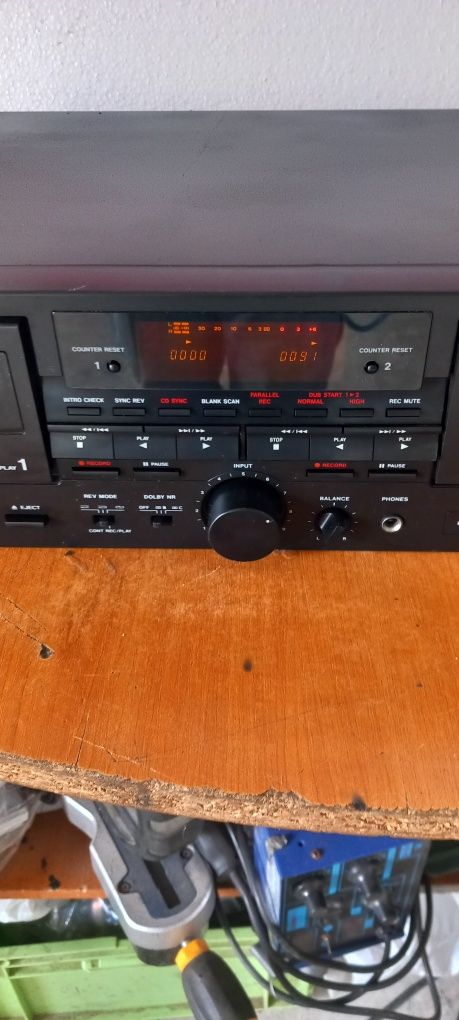Casetofon deck, Deck Tascam 202mk3