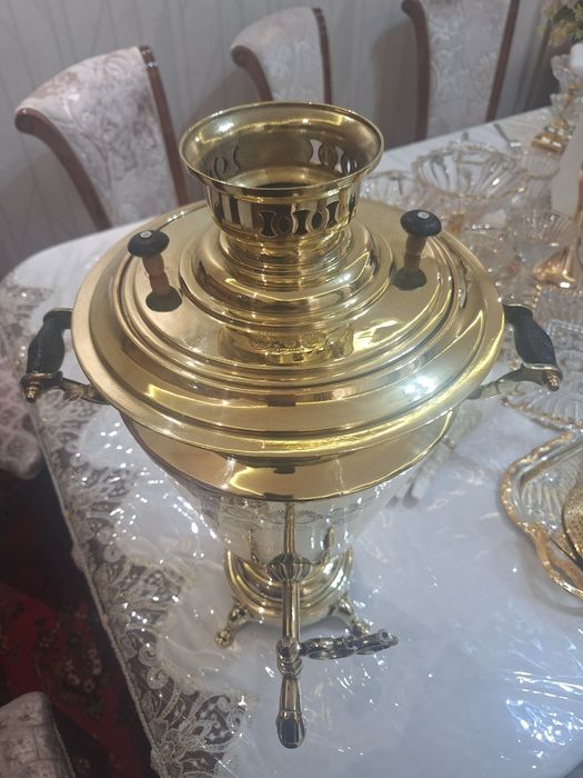 Samavar 7 litir 18 asir 10 ta P.T bor