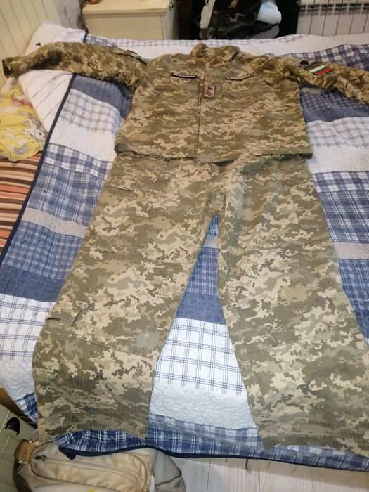 Маскировъчен комплект подсилена полева куртка и тактически панталон