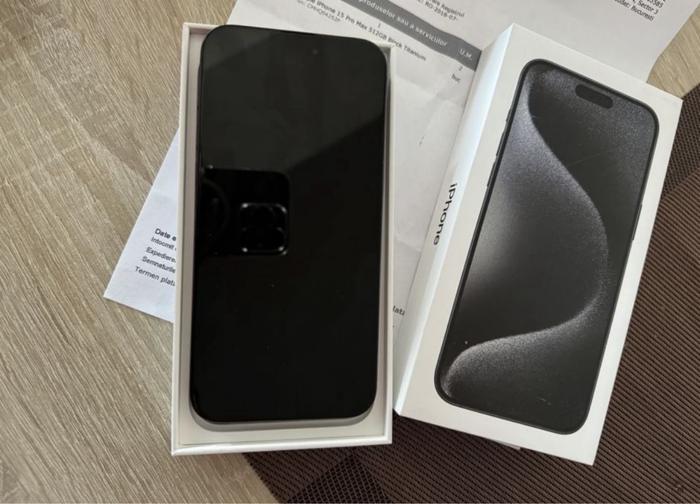 IPhone 15ProMax 512 Black