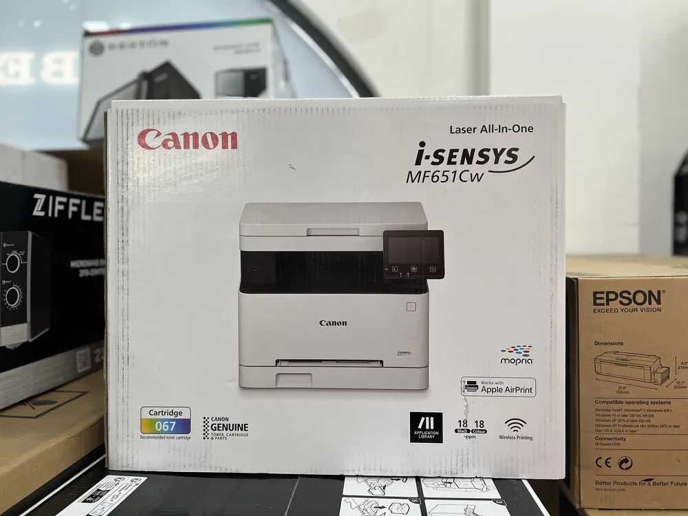 Принтер Canon i-SENSYS MF651Cw (МФУ, Wi-Fi, лазерный)