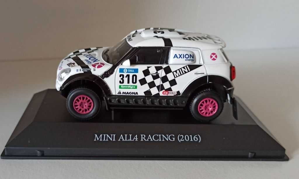 Macheta Mini All 4 Racing Rally Dakar 2016 - IXO/Altaya 1/43