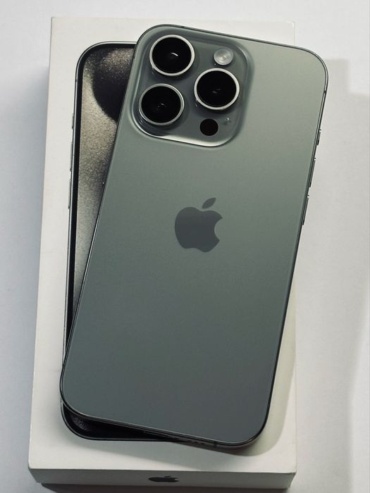 iPhone 15 Pro Titanium 256GB 95% battery