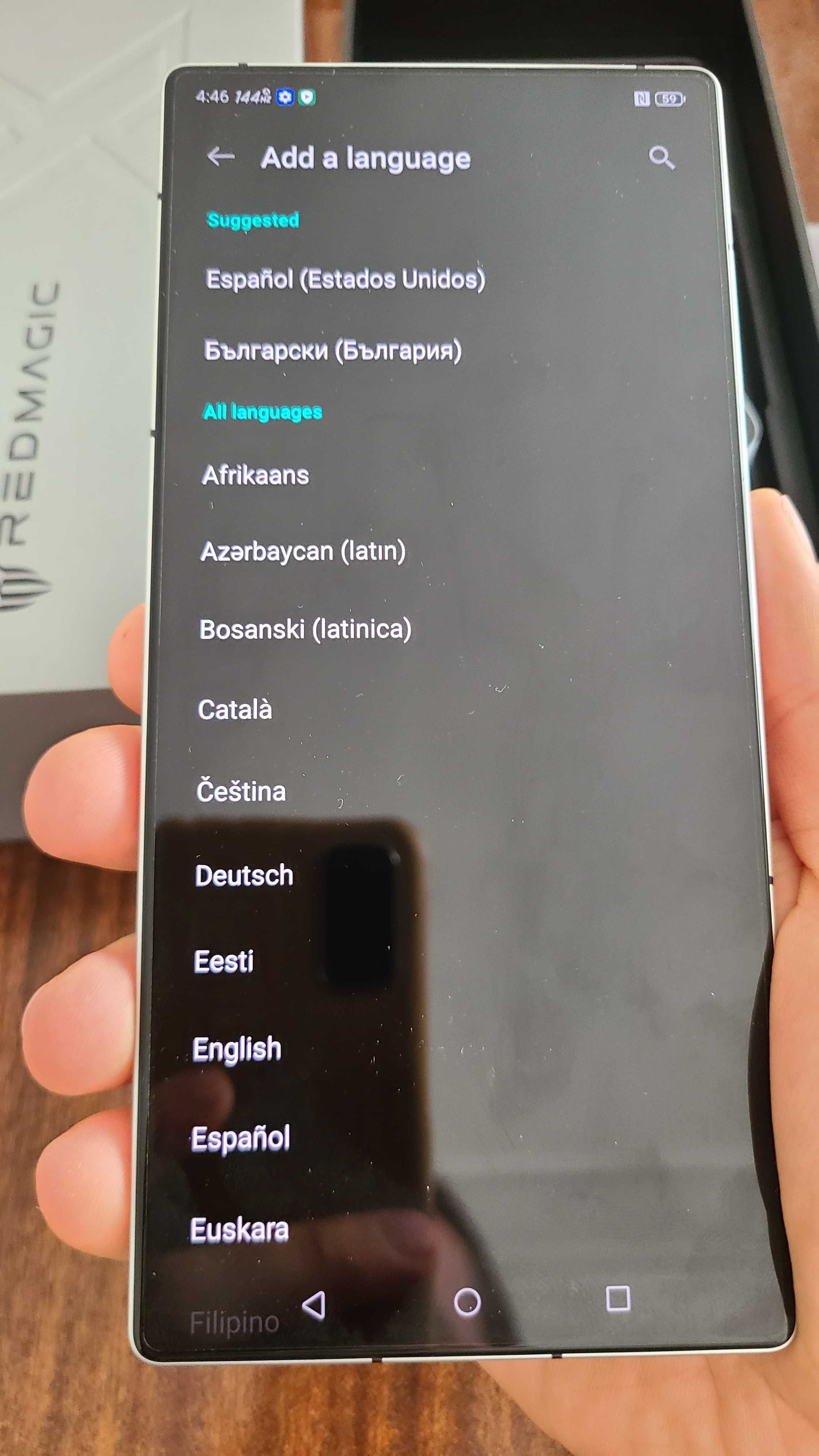 Nubia Red Magic 10S Pro Dual sim 5G глобален BG меню c 7050mAh батерия