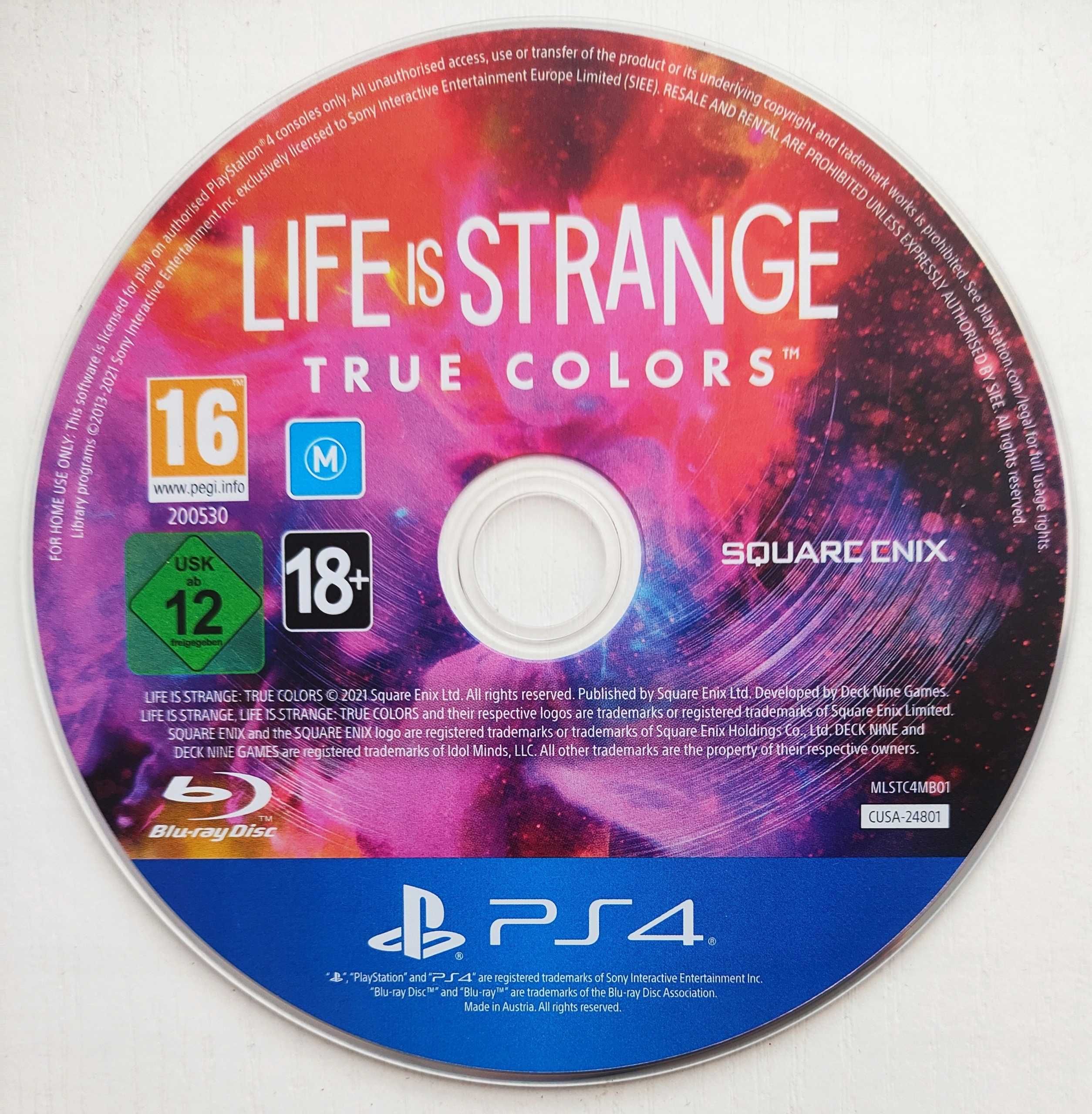 Life is Strange True Colors PS4 Playstation 4 jocul este sigilat cutie