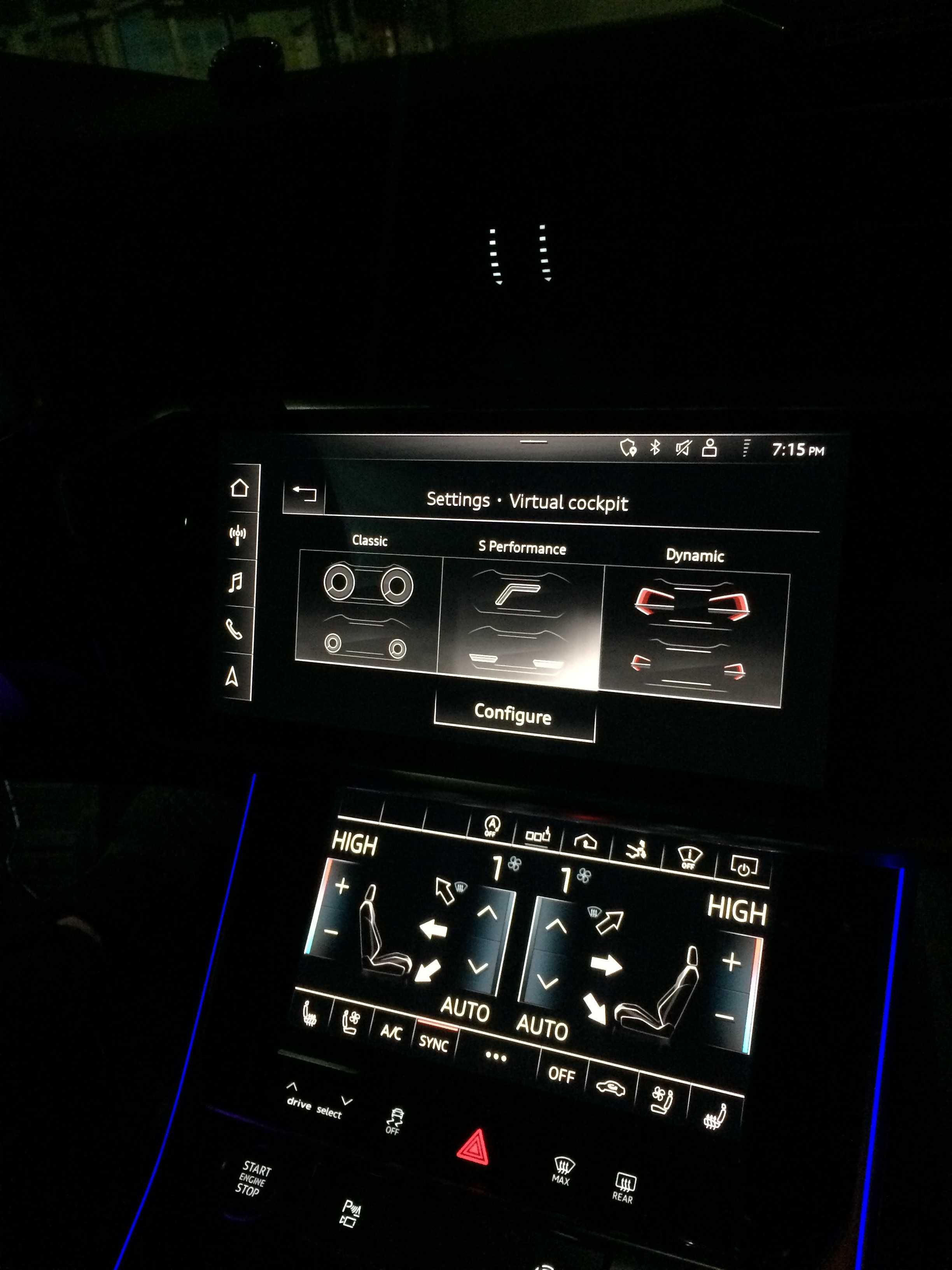 Audi Virtual Cockpit Активиране на Спортен Километраж Audi Mib Audi Bg