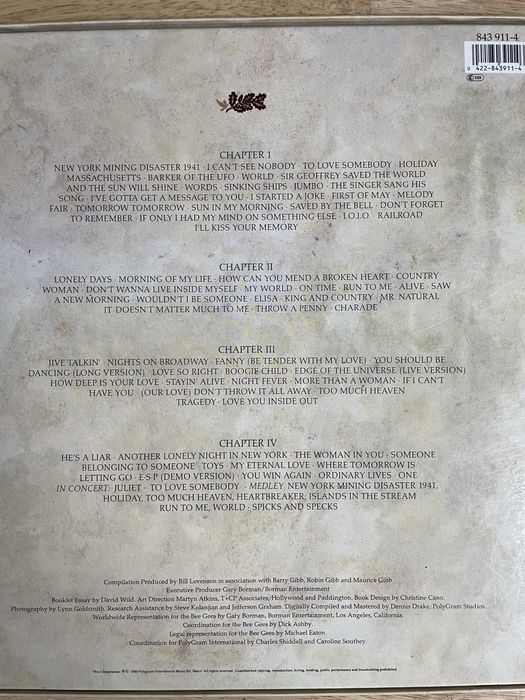 Set colectie 4 casete Bee Gees