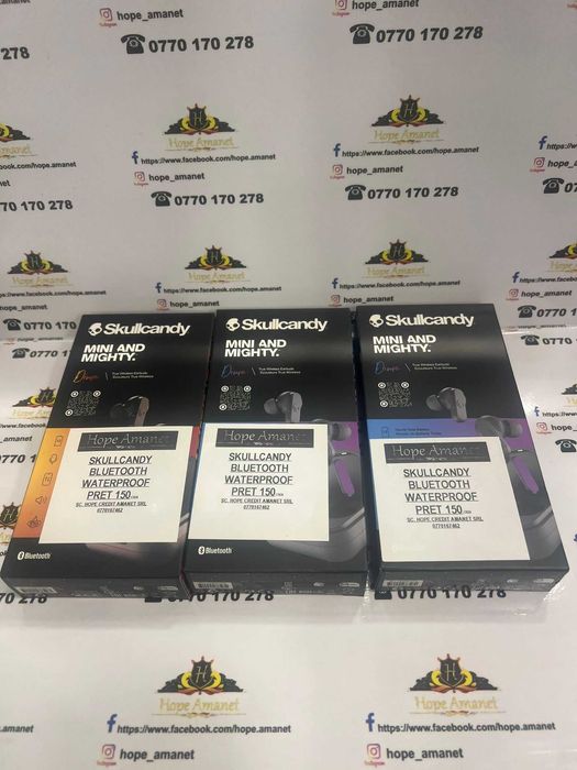 Hope Amanet P13 Skullcandy bluetooth