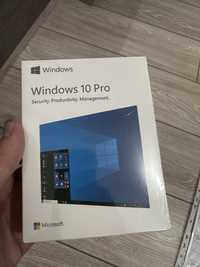 Windows 10pro в коробке запечатанный