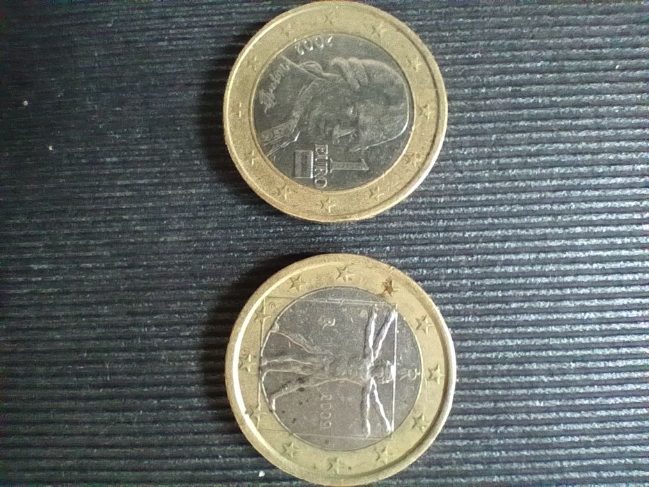 Стари монети Евро и евро центове