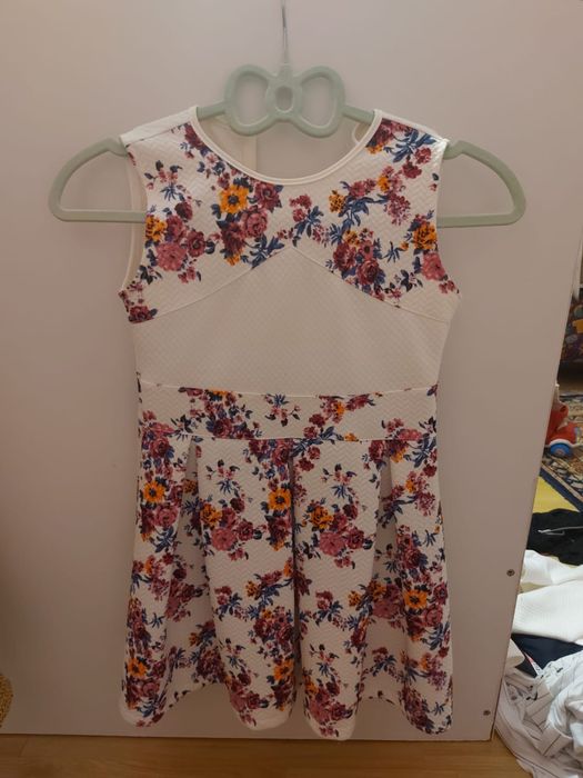 Rochie copii model floral cu bolero