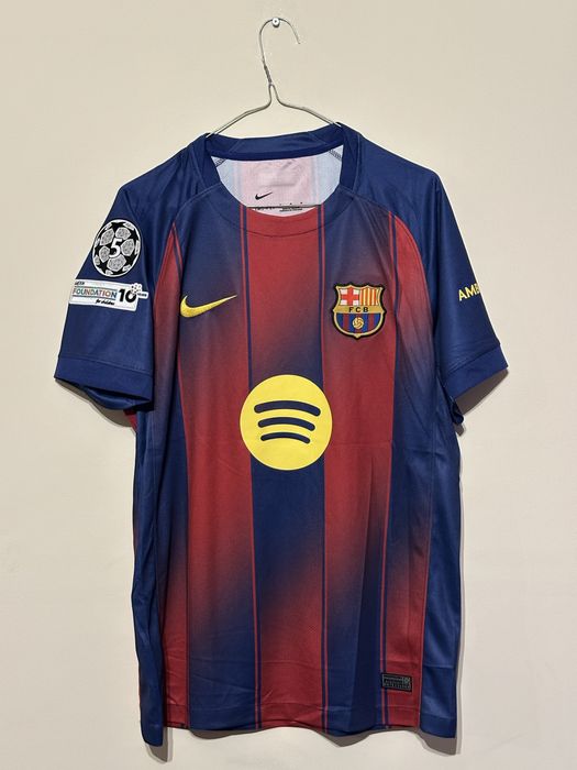 Тениска на FC Barcelona с името на Lamine Yamal - НОВА!