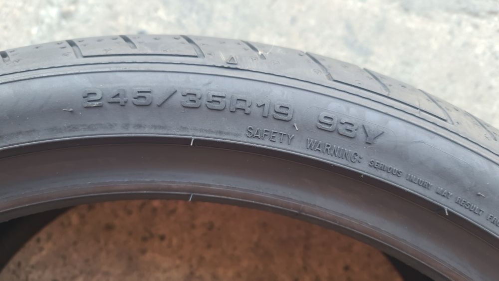 2 anvelope vara noi Fulda 245/35/19,dot 2021
