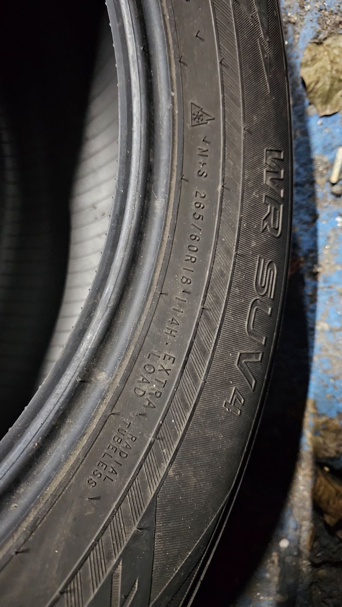 265 60 18 m+s nokian