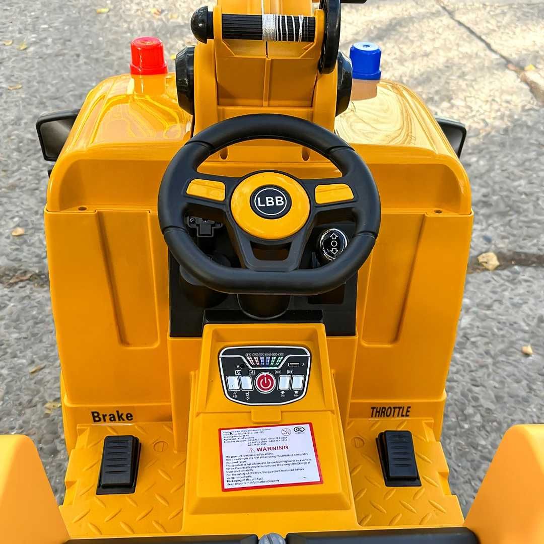 Детски Акумулаторен Кран, 140W, 12V/10Ah, R/C 2.4